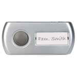 Alecto Trådløs dørklokke Svart / Sølv Alecto Trådløs dørklokke Svart / Sølv