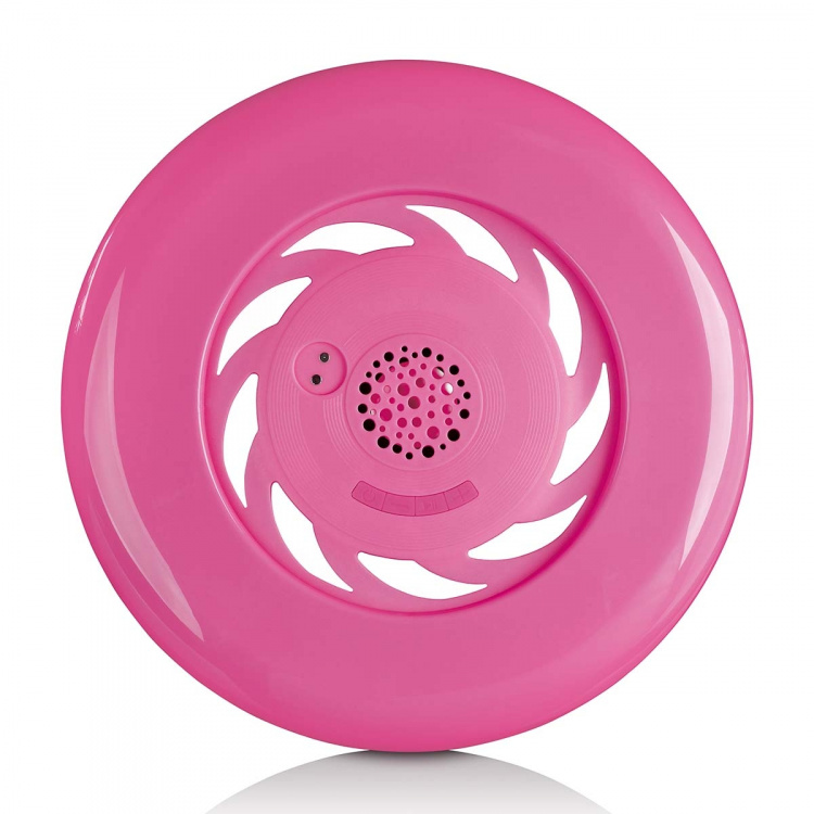 AXXION Bluetooth-høyttaler frisbee rosa