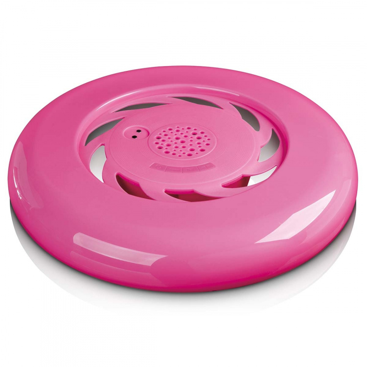 AXXION Bluetooth-høyttaler frisbee rosa