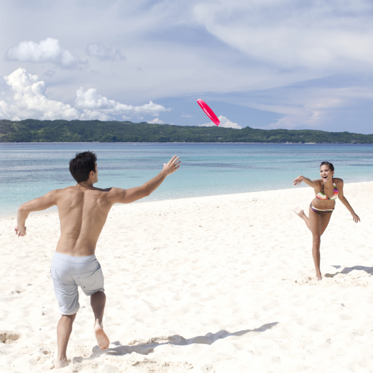 AXXION Bluetooth-høyttaler frisbee rosa