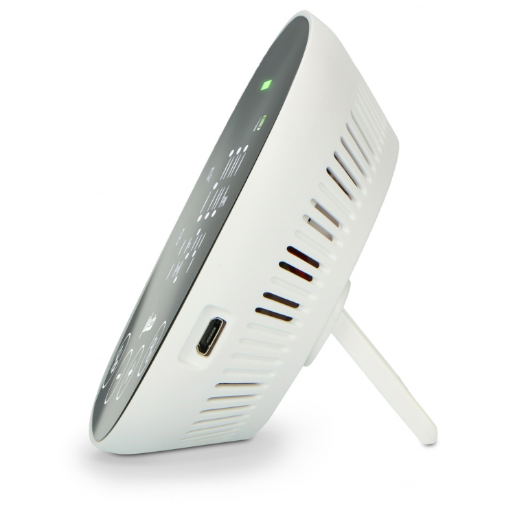 Alecto CO2-måler med NDIR-sensor med fuktighetsmåler Alecto CO2-måler med NDIR-sensor med fuktighetsmåler