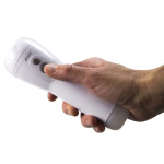 Alecto Oppladbar LED-lommelykt hvit Alecto Oppladbar LED-lommelykt hvit