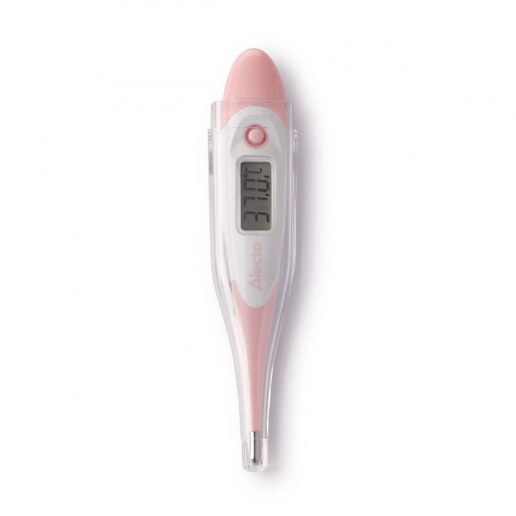 Alecto Digitalt termometer Rosa