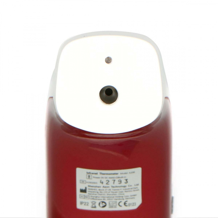 Alecto Pannetermometer infrarød Hvit Alecto Pannetermometer infrarød Hvit