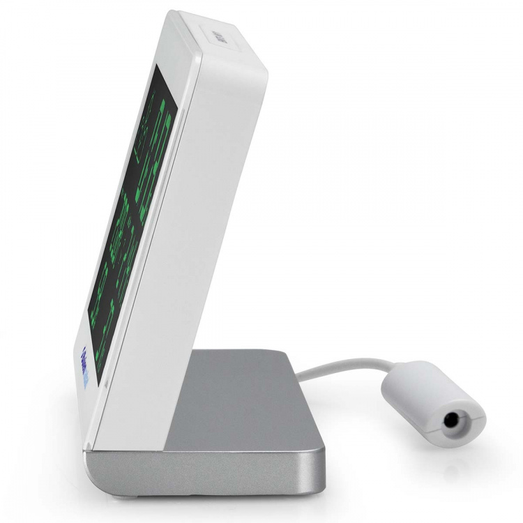 Buienradar Værstasjon med trådløs utendørssensor og stort, tydelig display