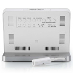 Buienradar Værstasjon med trådløs utendørssensor og stort, tydelig display