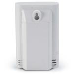 Buienradar Værstasjon med trådløs utendørssensor og stort, tydelig display