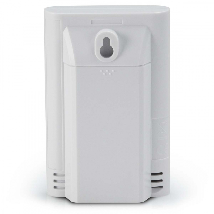 Buienradar Værstasjon med trådløs utendørssensor og stort, tydelig display