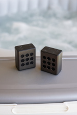 Lenco Bluetooth® stereohøyttalersett med 8 timers spilletid med tilbehør Grå Lenco Bluetooth® stereohøyttalersett med 8 timers spilletid med tilbehør Grå