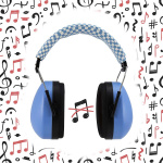 Alecto Øreklokker for babyer og småbarn Blå Alecto Øreklokker for babyer og småbarn Blå