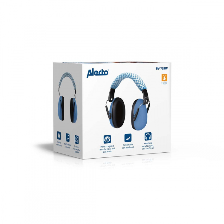 Alecto Øreklokker for babyer og småbarn Blå