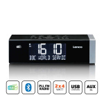 Lenco DAB+ FM-klokkeradio med Bluetooth Lenco DAB+ FM-klokkeradio med Bluetooth