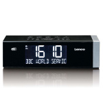 Lenco DAB+ FM-klokkeradio med Bluetooth Lenco DAB+ FM-klokkeradio med Bluetooth