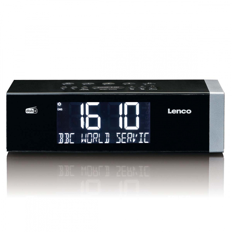 Lenco DAB+ FM-klokkeradio med Bluetooth Lenco DAB+ FM-klokkeradio med Bluetooth