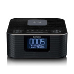 Lenco Stereoklokkeradio med DAB+ FM Bluetooth® trådløs lading Lenco Stereoklokkeradio med DAB+ FM Bluetooth® trådløs lading