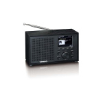 Lenco Mono DAB+ FM-radio med Bluetooth® Svart Lenco Mono DAB+ FM-radio med Bluetooth® Svart