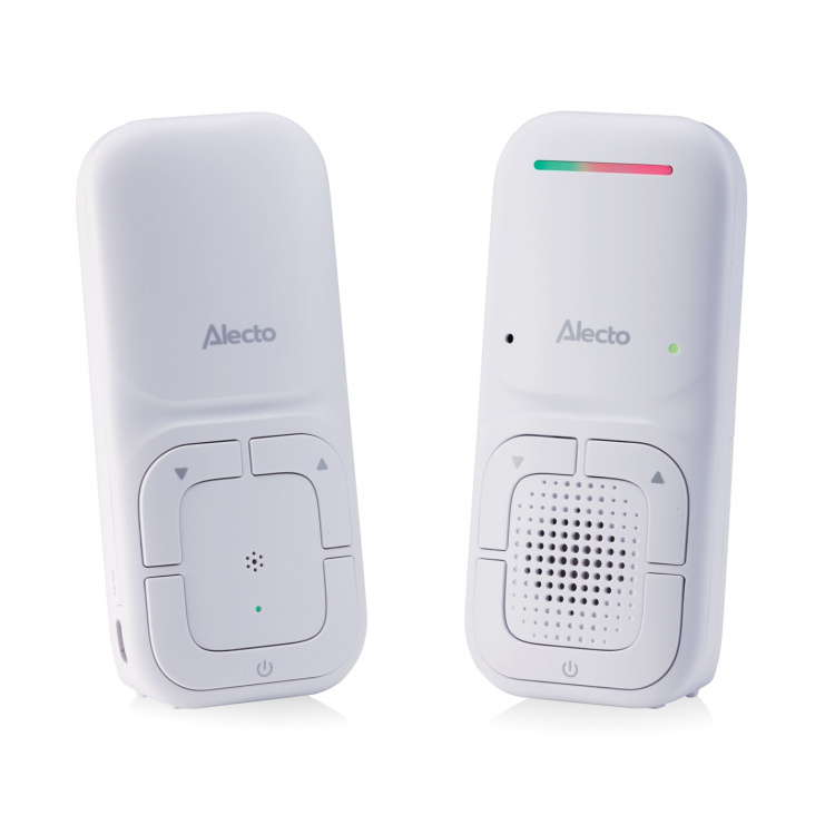 Alecto Moderne Full Eco audio babymonitor med krystallklar DECT-lydkvalitet og lang standby-tid Hvit Alecto Moderne Full Eco audio babymonitor med krystallklar DECT-lydkvalitet og lang standby-tid Hvit