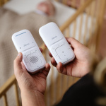 Alecto Moderne Full Eco audio babymonitor med krystallklar DECT-lydkvalitet og lang standby-tid Hvit Alecto Moderne Full Eco audio babymonitor med krystallklar DECT-lydkvalitet og lang standby-tid Hvit