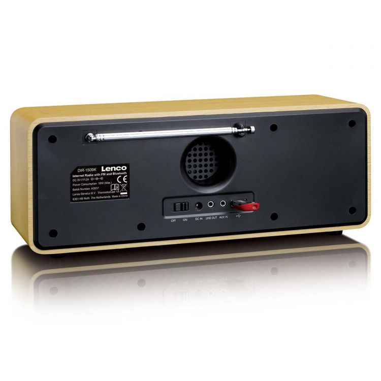 Lenco Internettradio WIFI FM Bluetooth® USB Wood Lenco Internettradio WIFI FM Bluetooth® USB Wood