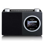 Lenco Internettradio med fargeskjerm og Bluetooth® Black Lenco Internettradio med fargeskjerm og Bluetooth® Black