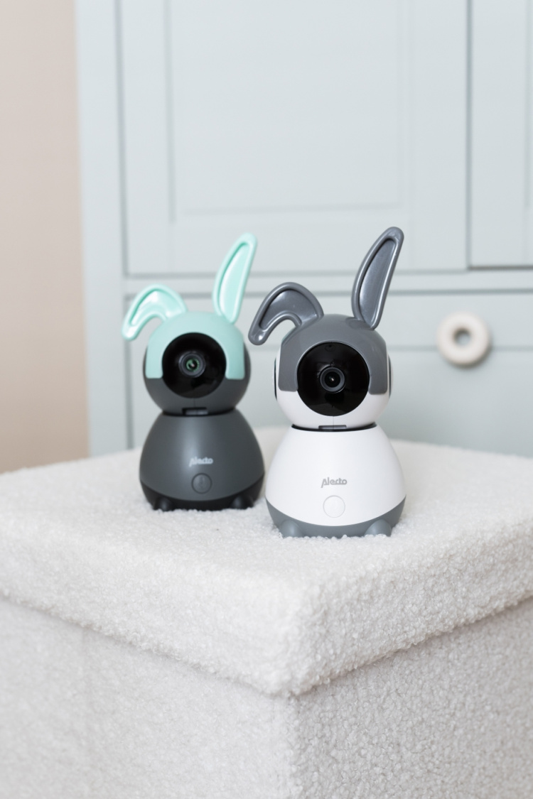 Alecto Kaninøredeksel for DIVM-850 grå og grønn Alecto Kaninøredeksel for DIVM-850 grå og grønn