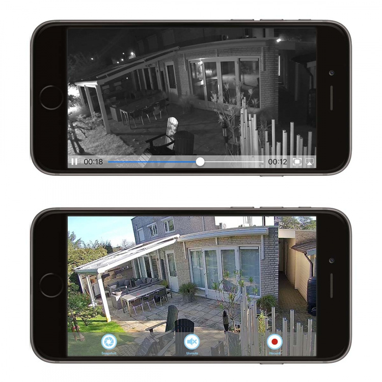Alecto Utendørs Wi-Fi-kamera Svart Alecto Utendørs Wi-Fi-kamera Svart