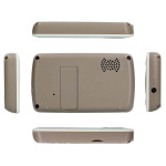 Alecto Videomonitor 2,4 tommers fargeskjerm Hvit / Taupe