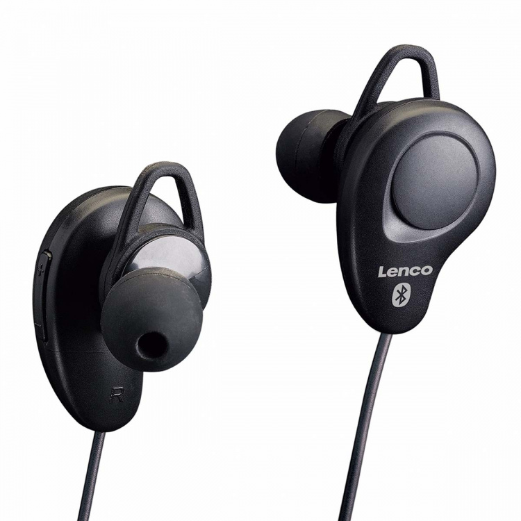 Lenco Trådløst in-ear-hodesett Svart Lenco Trådløst in-ear-hodesett Svart