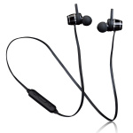 Lenco IPX4 BT magnetic earphones black Lenco IPX4 BT magnetic earphones black
