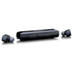Lenco Vanntett Bluetooth-hodesett med docking i ørene, svart Lenco Vanntett Bluetooth-hodesett med docking i ørene, svart