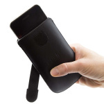 Fysic Leather cover for FMA-5000, black Fysic Leather cover for FMA-5000, black