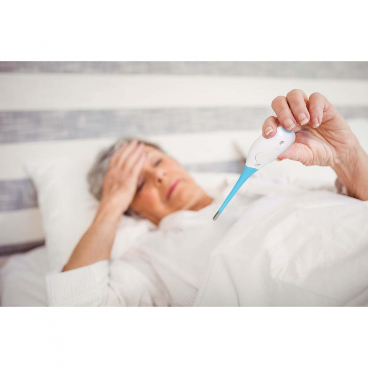 Fysic Termometer med stort, opplyst display