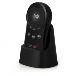 Fysic SOS-panikknapp med GPS-sporing for seniorer Svart