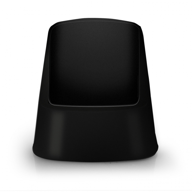 Fysic SOS-panikknapp med GPS-sporing for seniorer Svart