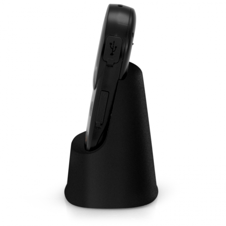 Fysic SOS-panikknapp med GPS-sporing for seniorer Svart