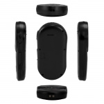 Fysic SOS-panikknapp med GPS-sporing for seniorer Svart