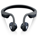 Lenco Bone Conduction Bluetooth-hodetelefoner Svart