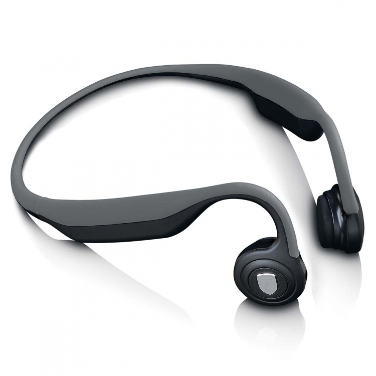 Lenco Bone Conduction Bluetooth-hodetelefoner Svart