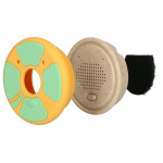 Alecto Baby HeeHee + kanin - Chat-knapp, gjør kosedyret ditt til en interaktiv venn Alecto Baby HeeHee + kanin - Chat-knapp, gjør kosedyret ditt til en interaktiv venn