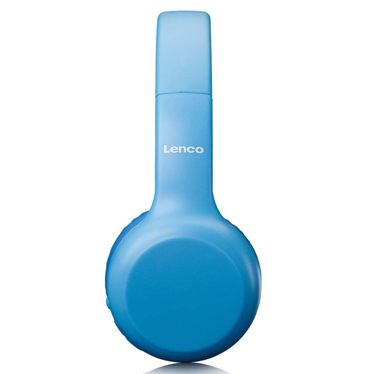 Lenco Sammenleggbare Bluetooth®-hodetelefoner for barn Blå Lenco Sammenleggbare Bluetooth®-hodetelefoner for barn Blå