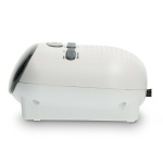 ICES Klokkeradio Hvit