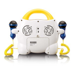 Lenco Bærbar karaoke-CD-spiller med Bluetooth® for barn Flerfarget Lenco Bærbar karaoke-CD-spiller med Bluetooth® for barn Flerfarget