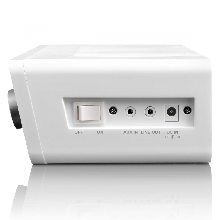 Lenco Internettradio på kjøkkenet med FM White Lenco Internettradio på kjøkkenet med FM White