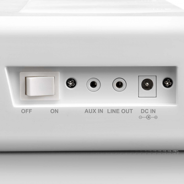 Lenco Internettradio på kjøkkenet med FM White Lenco Internettradio på kjøkkenet med FM White