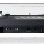 Lenco Direkte drevet platespiller med USB/PC-koding Svart