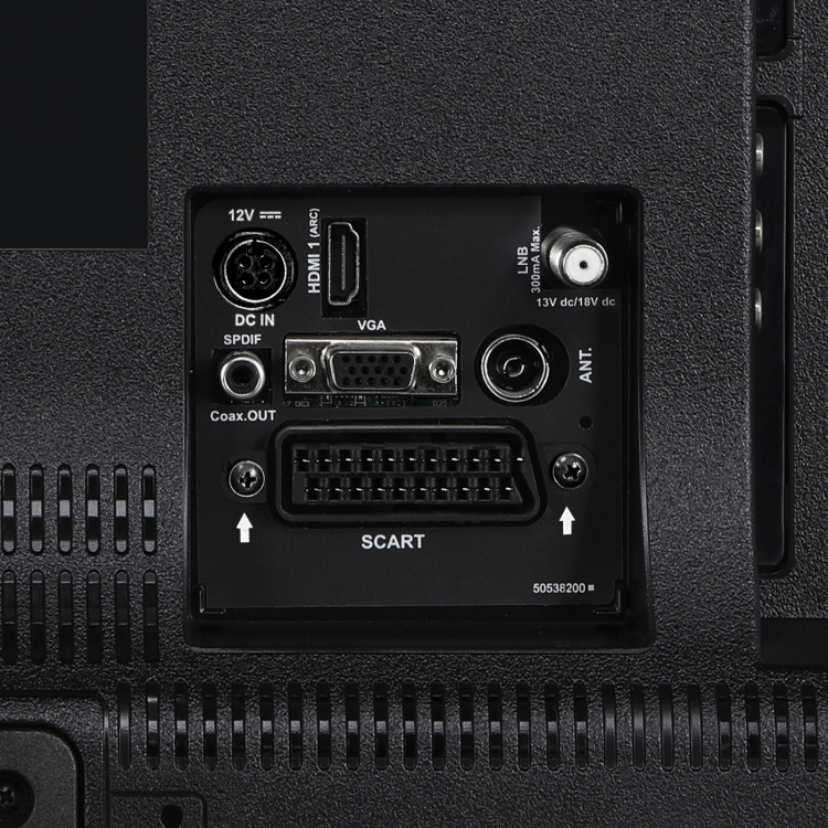 Lenco 24 tommers HD LED-TV med DVB-T2 DVB-C DVB-S2 12V Svart Lenco 24 tommers HD LED-TV med DVB-T2 DVB-C DVB-S2 12V Svart