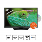 Lenco 24 tommers Smart HD LED-TV Bluetooth® 12V Lenco 24 tommers Smart HD LED-TV Bluetooth® 12V