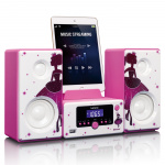 Lenco Micro set vekkerklokke Bluetooth® FM-radio USB aux-in Princess Lenco Micro set vekkerklokke Bluetooth® FM-radio USB aux-in Princess