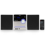 Lenco Micro-apparat med DAB+/FM/CD/Bluetooth® & USB-spiller - Svart Lenco Micro-apparat med DAB+/FM/CD/Bluetooth® & USB-spiller - Svart