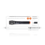 Lenco Trådløs mikrofon med 6,3 mm batteridrevet mottaker